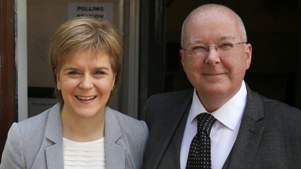 nicola sturgeon and peter murrell