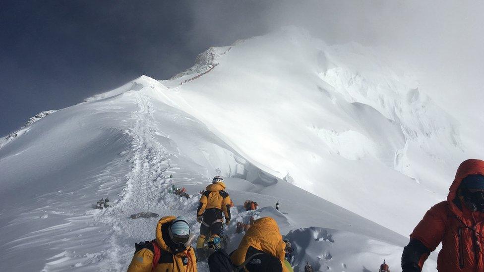 mount everest.