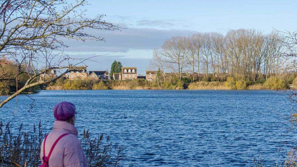 Eye Nature Reserve which was formed once Eye Brickworks was closed down