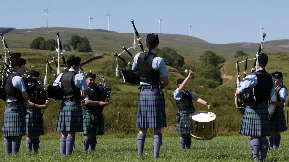 Wind farm opening