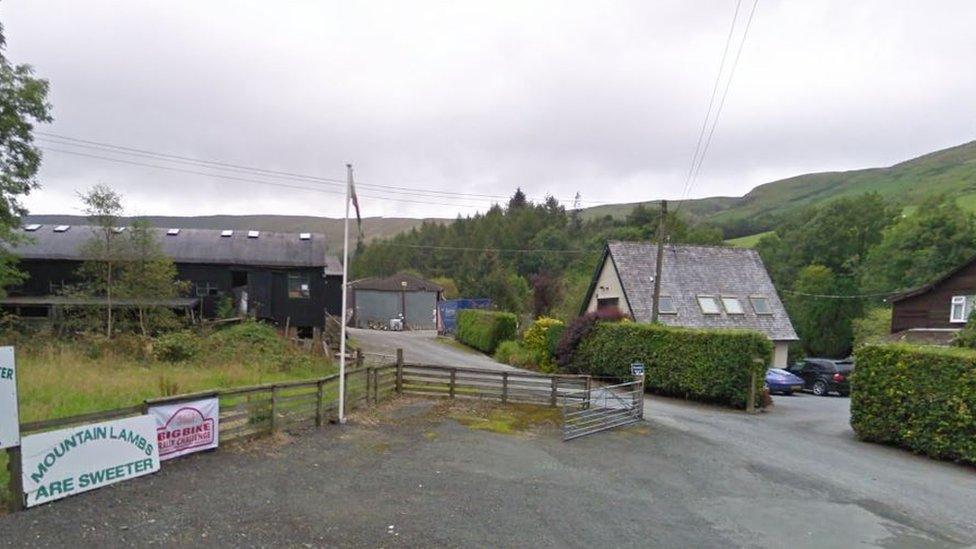 Sweet Lamb Farm and Rally Complex, Glanrhyd