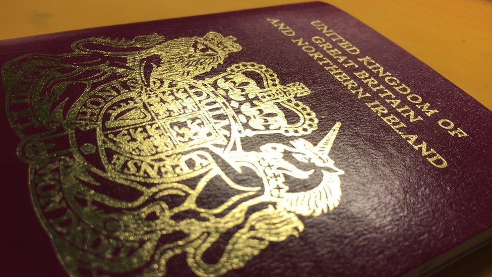 British passport