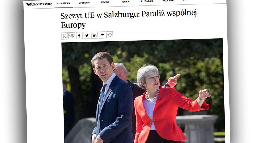 Screengrab from Polish website Rzeczpospolita