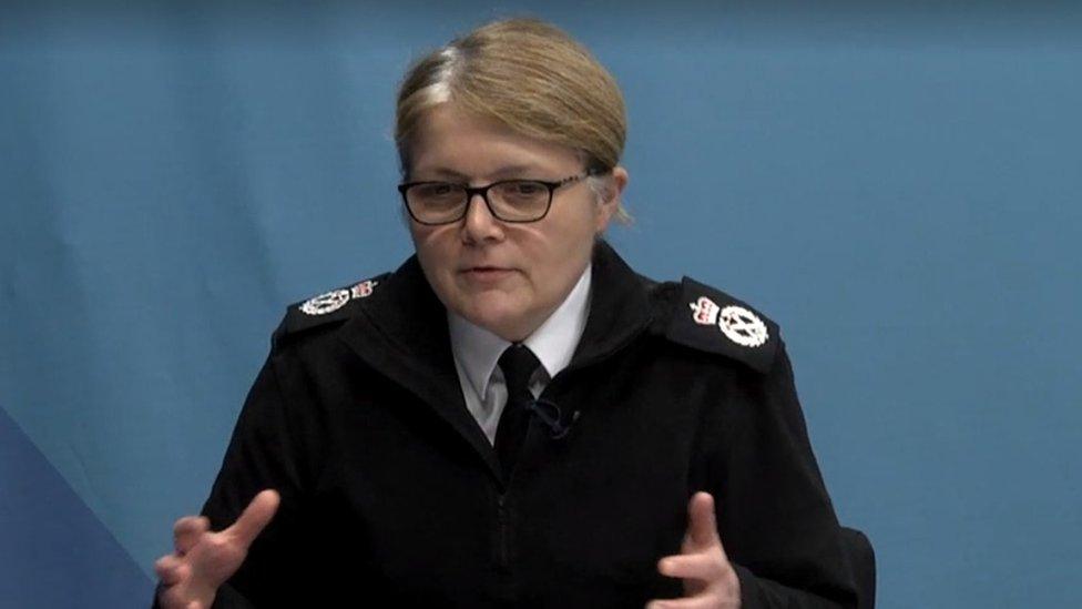 Avon & Somerset police force Chief Constable Sarah Crew