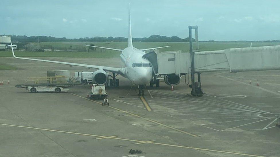 At Cardiff Airport Daniel Hopkins was waiting to board a flight to Tenerife