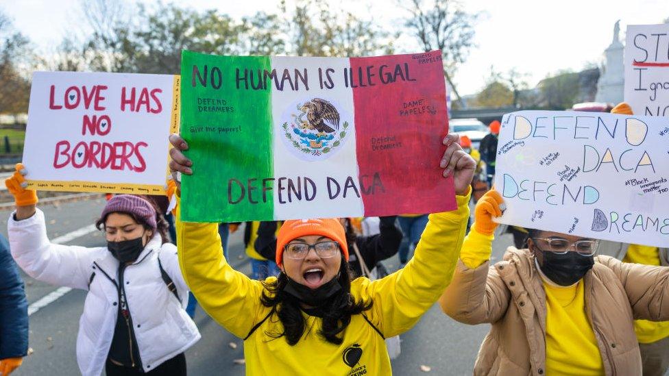 Pro-Daca protesters