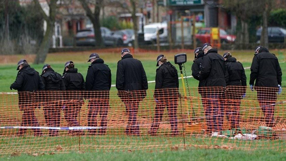 Police in Croydon