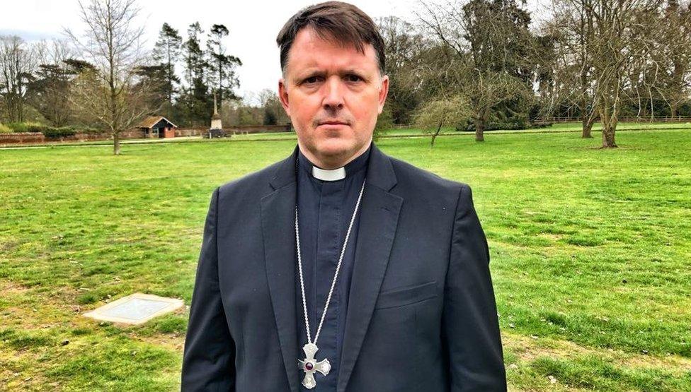 Bishop of Norwich, the Right Reverend Graham Usher