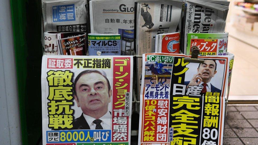 Ghosn covers