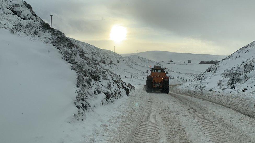 Snow in Leadhills