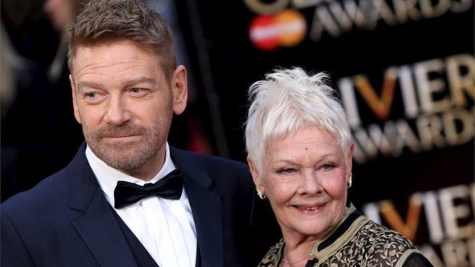 Kenneth Branagh and Judi Dench