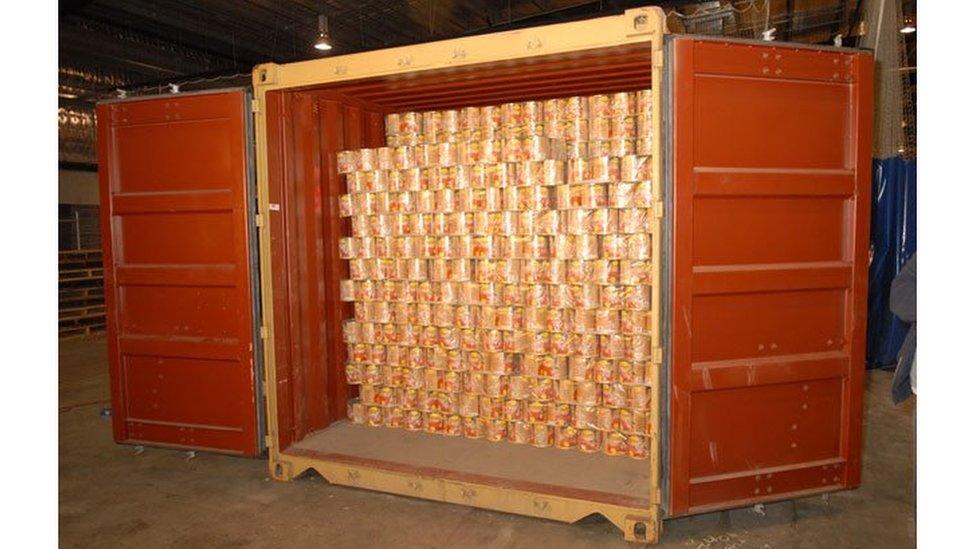 Calabrian crime figure Pasquale Barbaro was arrested over 4.4 tonnes of ecstasy hidden in tomato tins