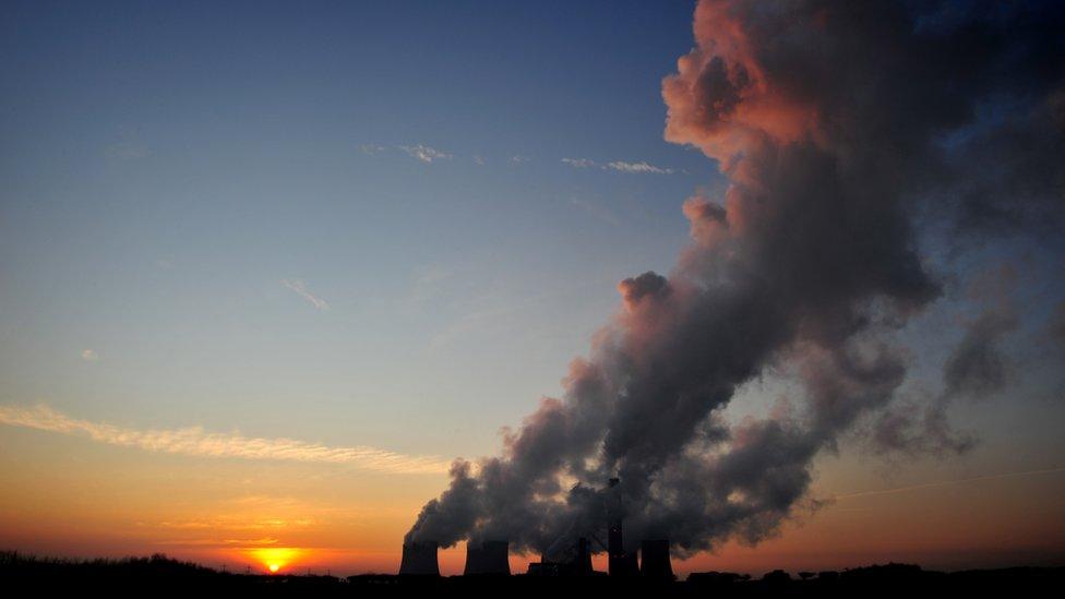 Ratcliffe Power Station sunset