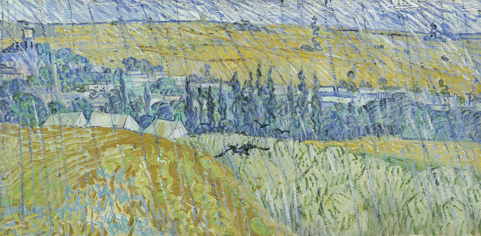 Glaw - Auvers, Vincent Van Gogh, 1890