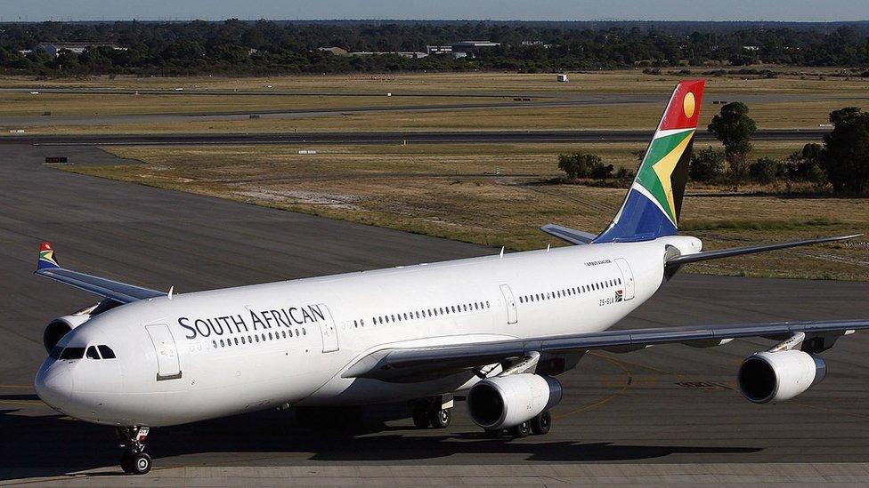 SAA plane