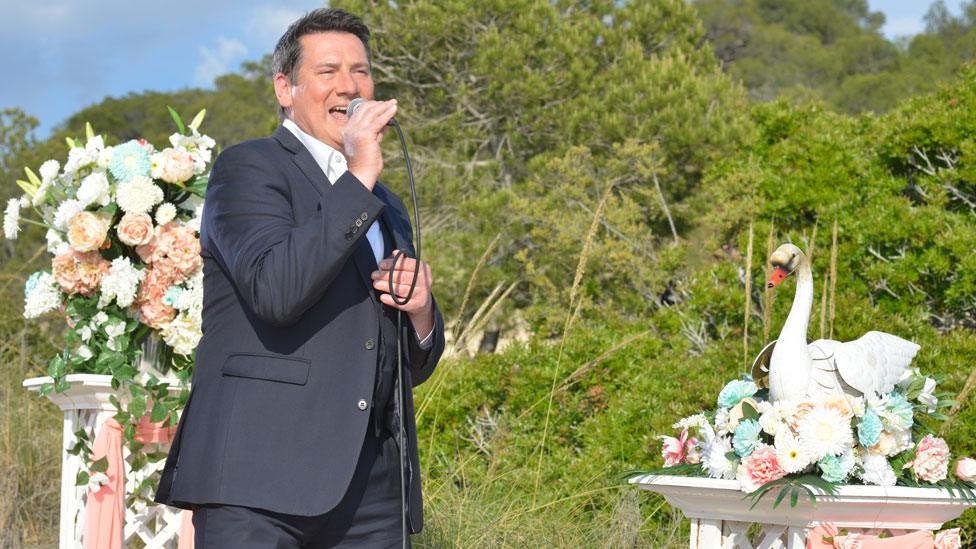 Tony Hadley in Benidorm