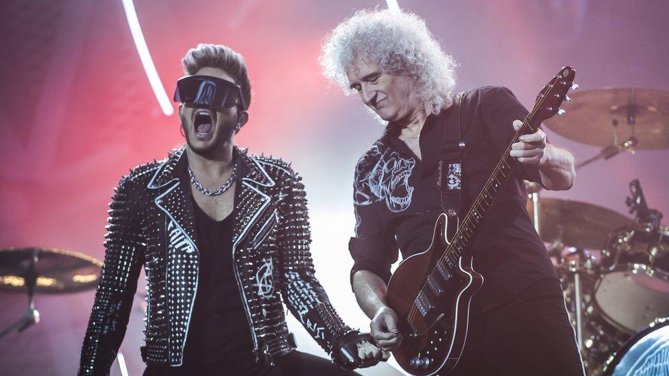 Queen with Adam Lambert