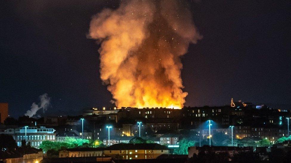 Fire at Glasgow school of art