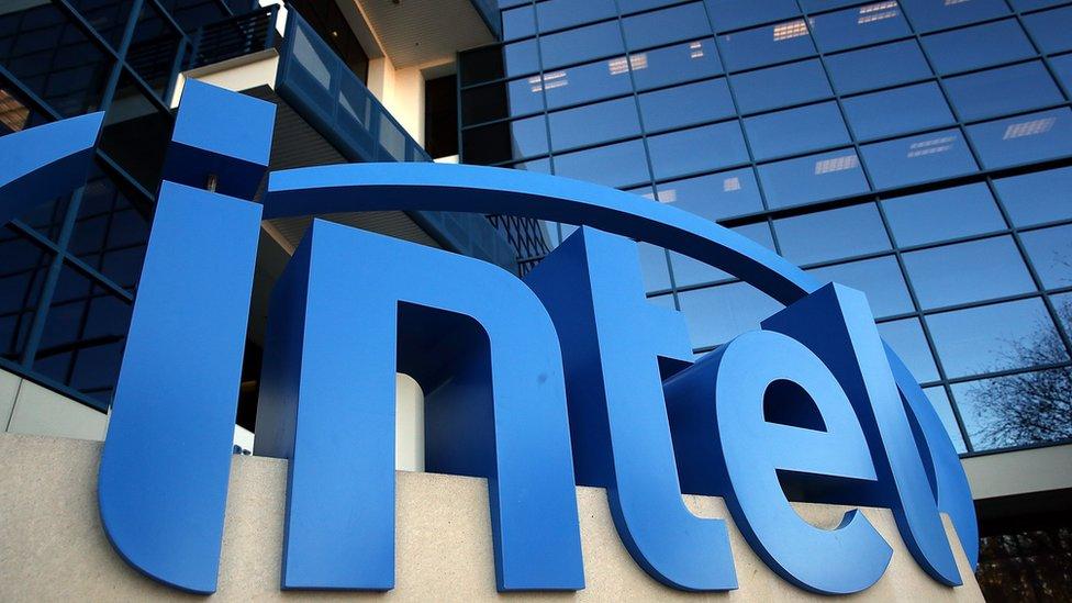 Intel sign