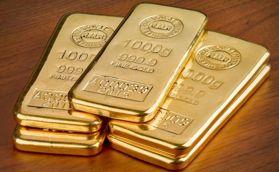 1000g gold bars