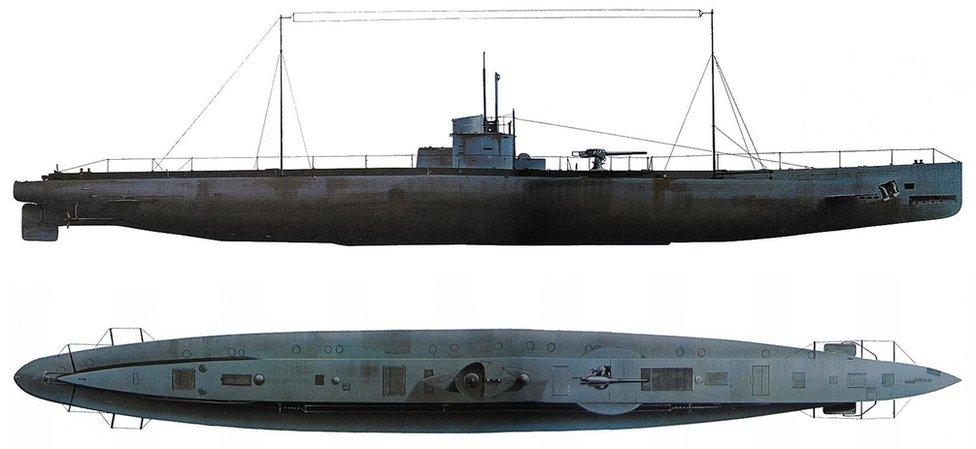 Artist's impression of what U-31 might have looked like