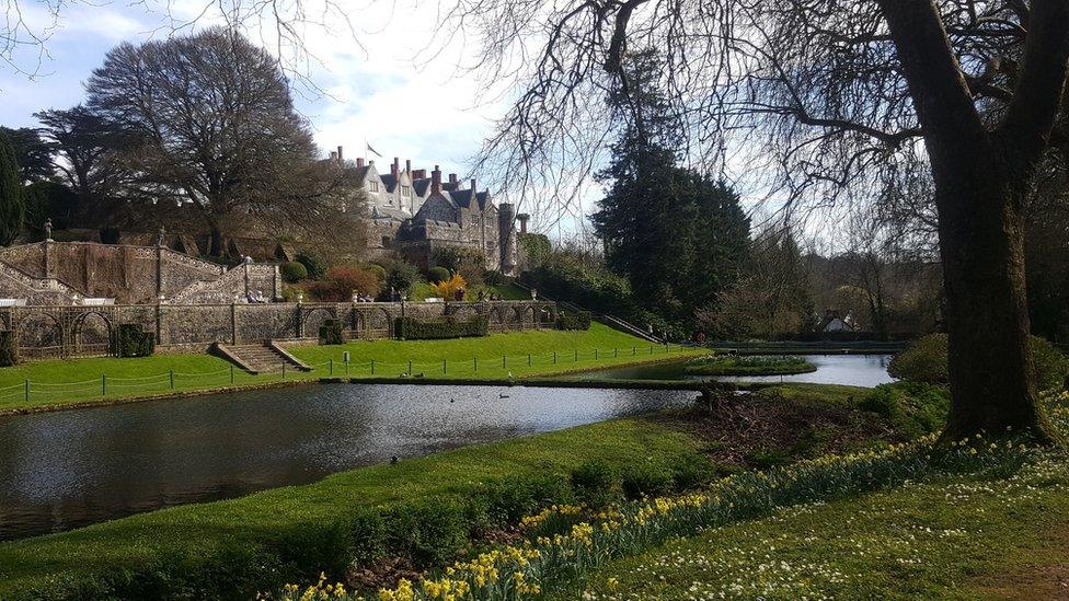 St Fagans castle gardens, Cardiff