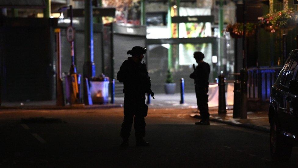 Armed Police at Borough Market