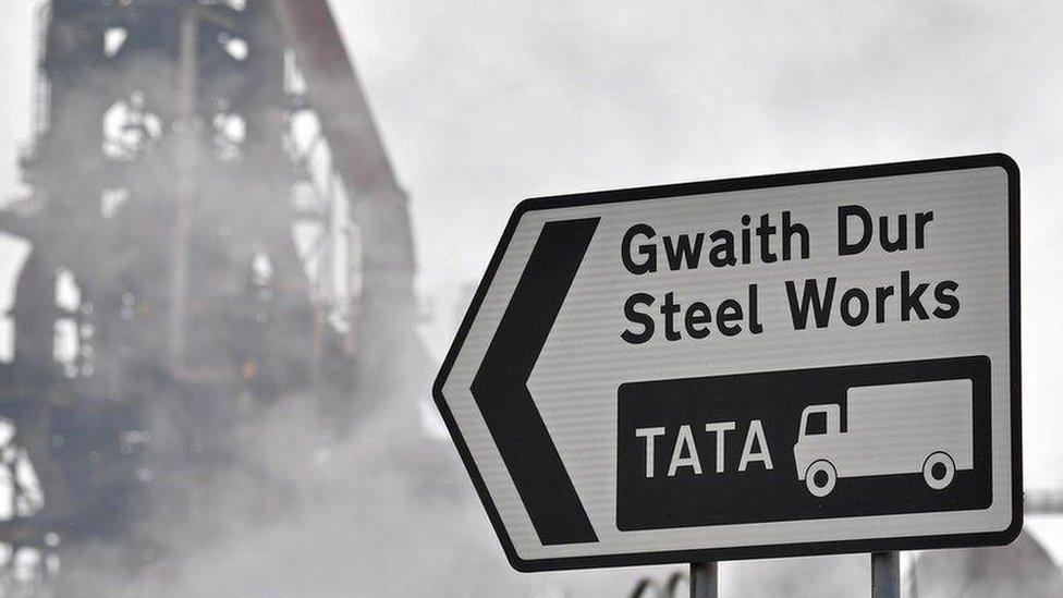 Arwydd Tata Steel