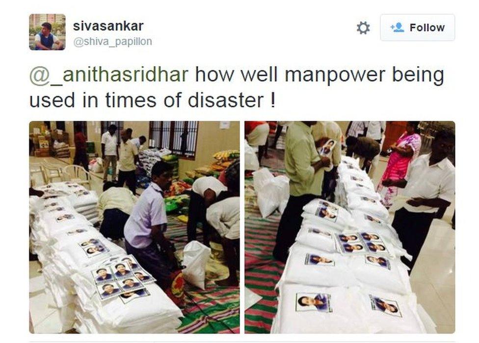 @_anithasridhar how well manpower being used in times of disaster !