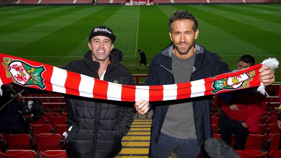 Ryan Reynolds and Rob McElhenney.