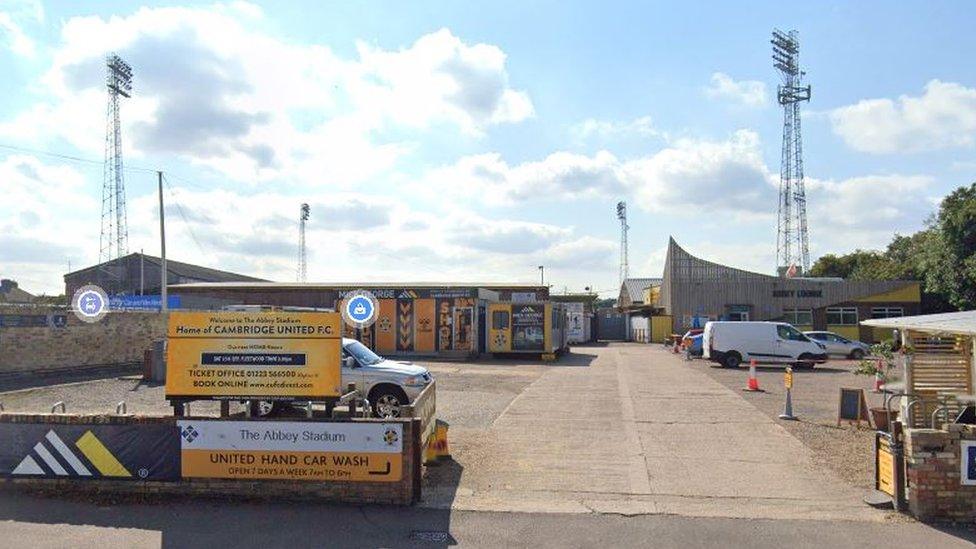 Cambridge United's Abbey Stadium