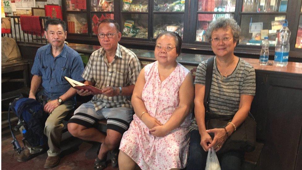 Michael Cheng and Yin Marsh in Kolkata, old Chinatown