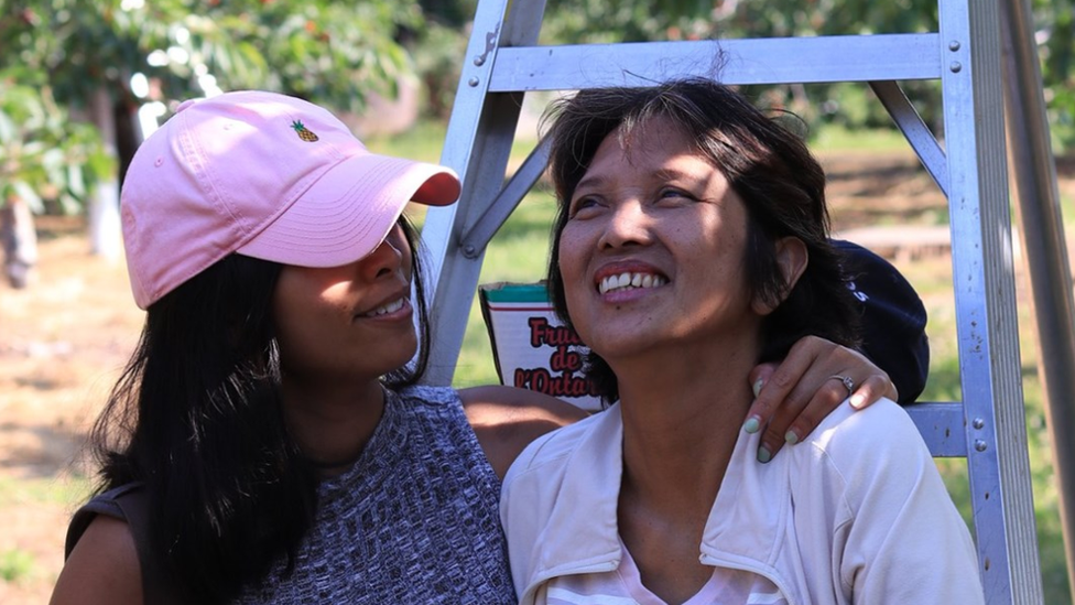 Mara Soriano and her mum Marilyn