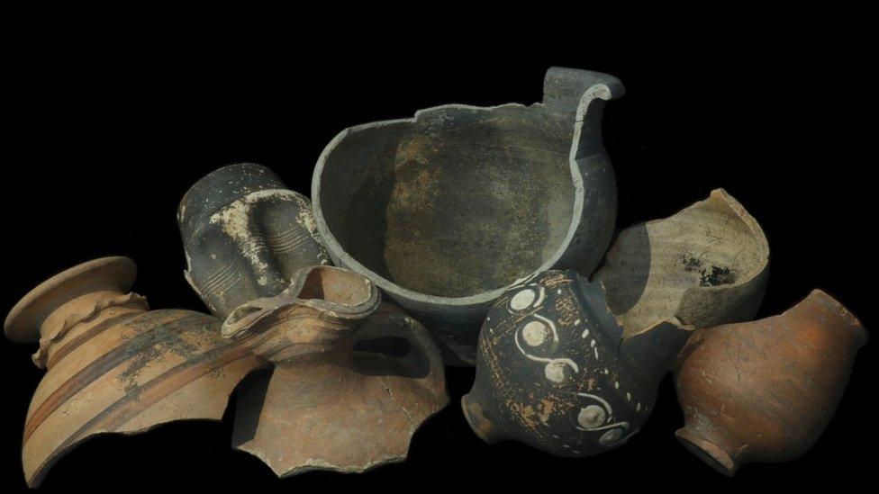 Roman pottery