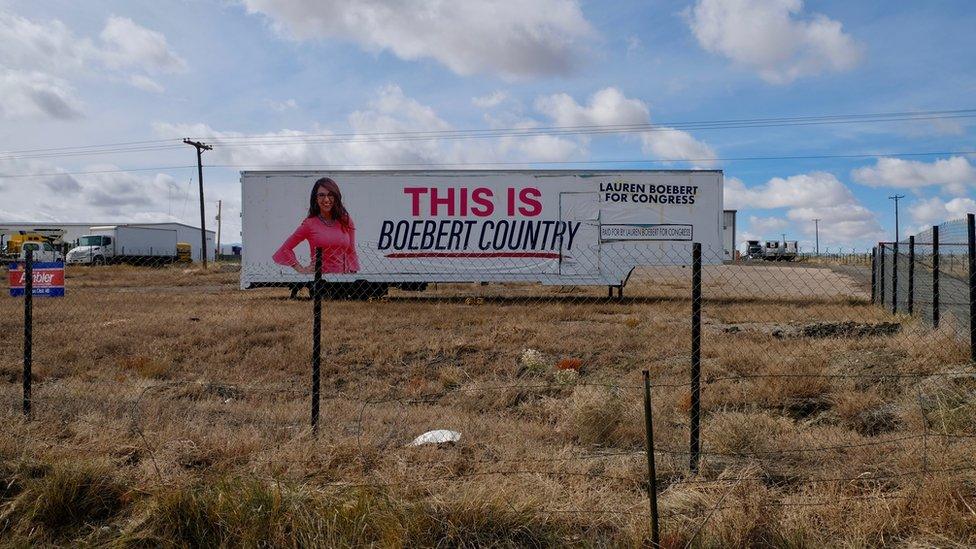 Lauren Boebert sign