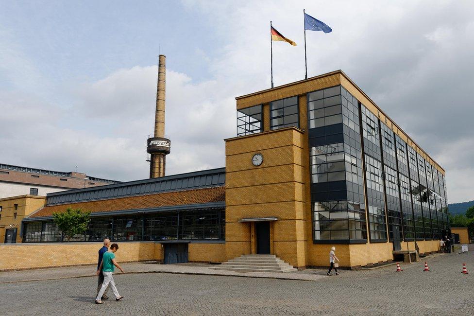 Exterior of the Fagus Factory