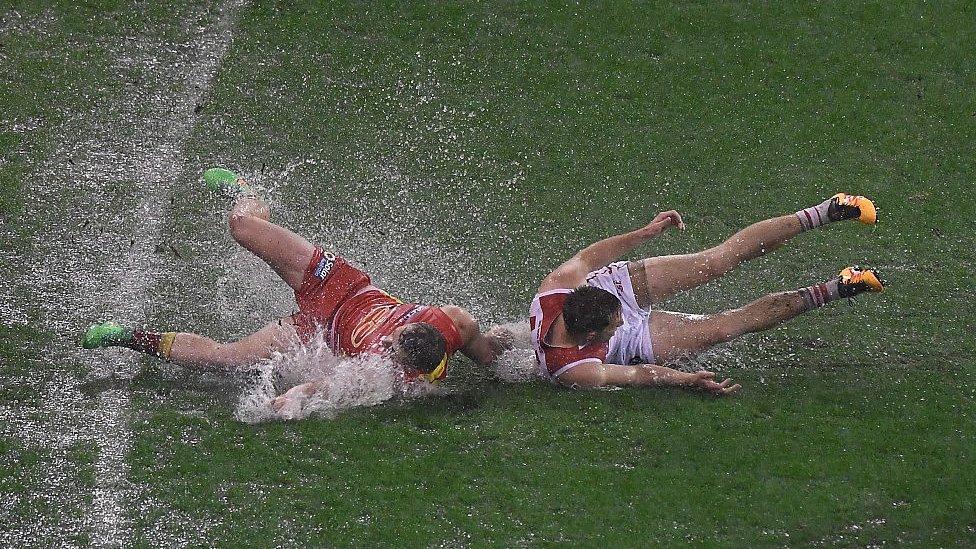 The Gold Coast Suns and the Sydney Swans play on the Gold Coast on Saturday