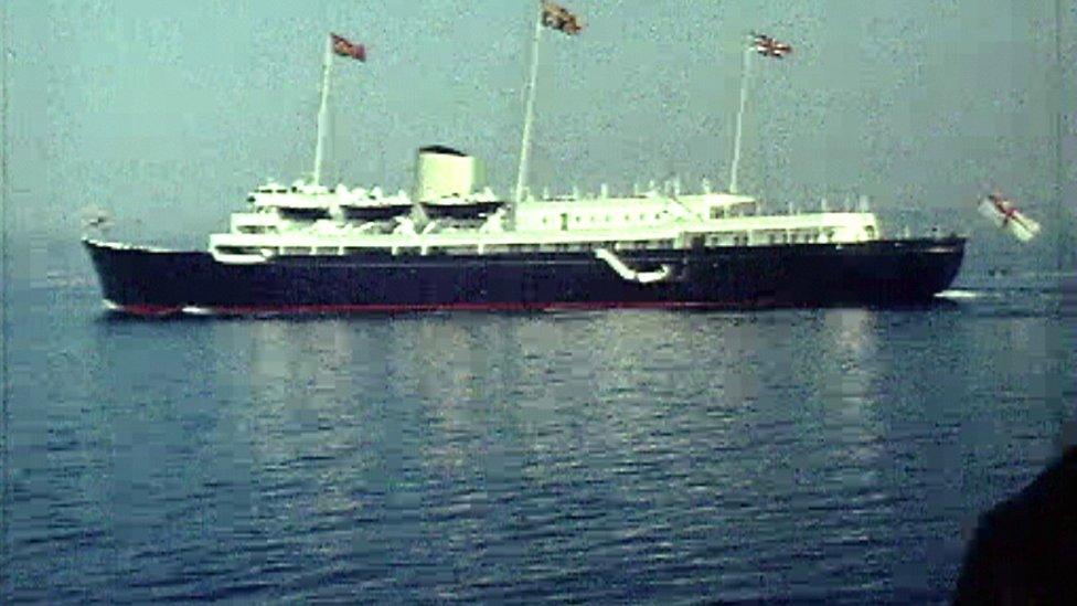 The Royal Yacht Britannia