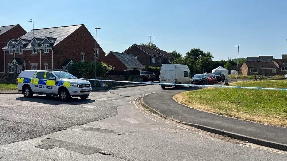 Scene of the incident in Coleford