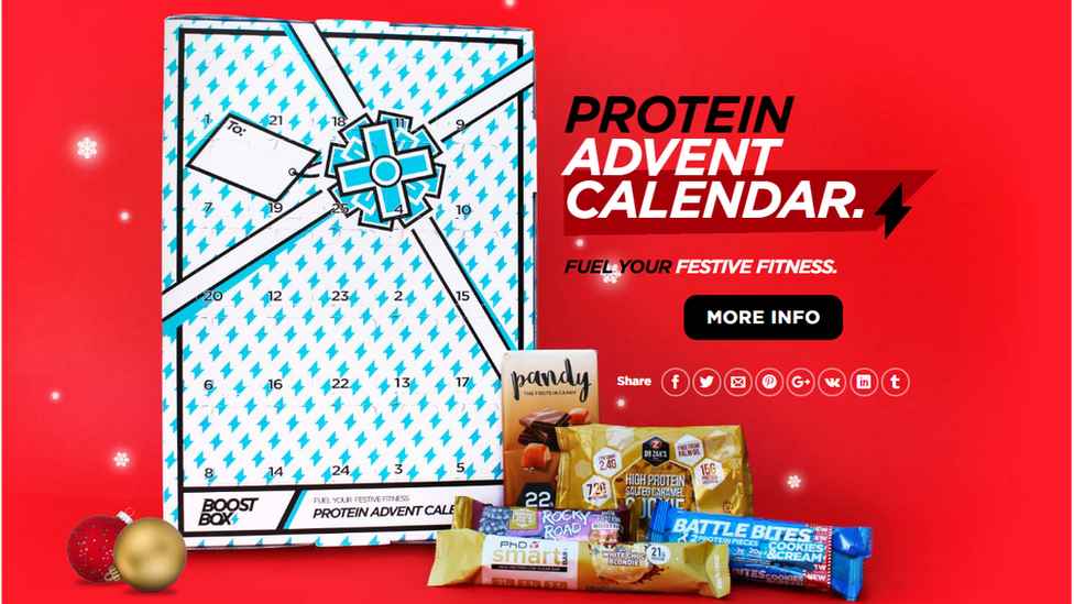 Boostbox advent calendar