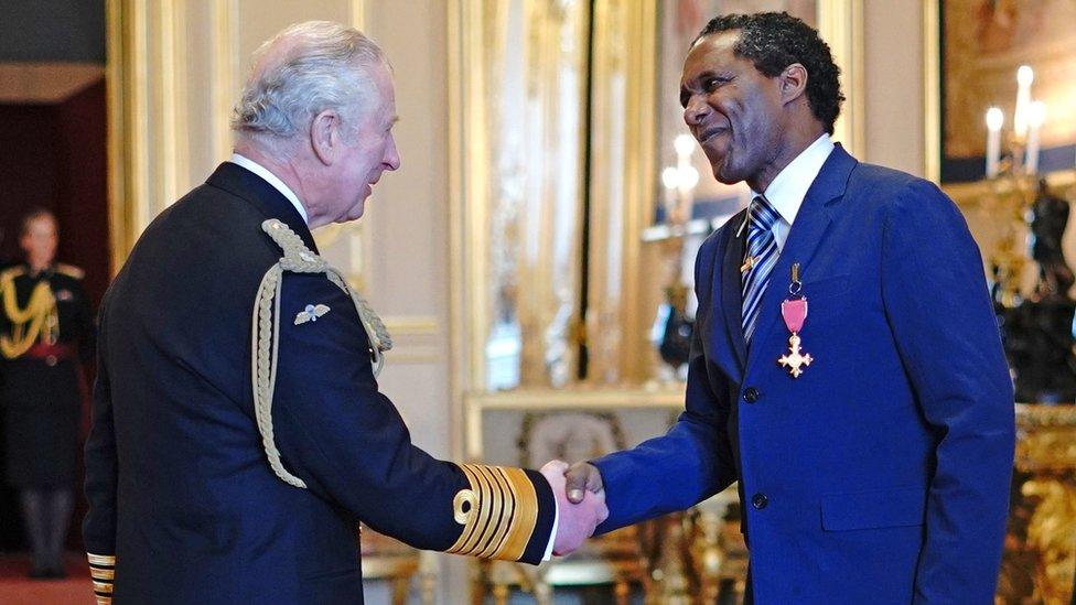 Prince Charles and Lemn Sissay