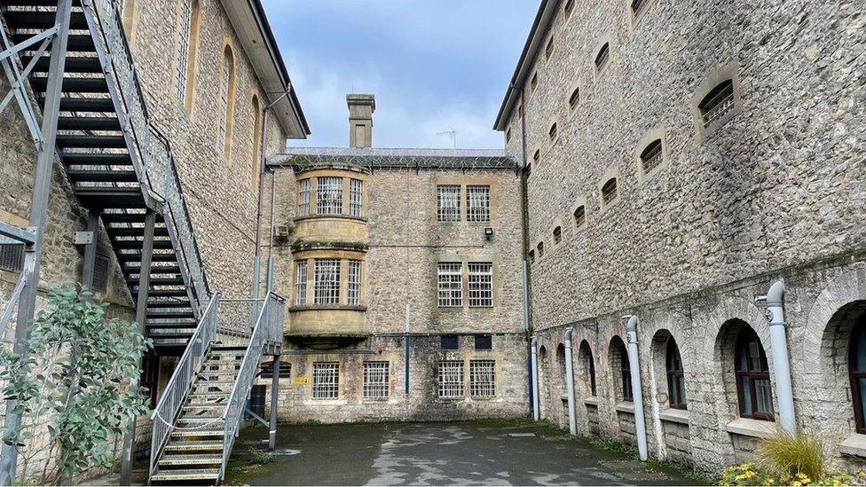 Shepton mallet prison exterior