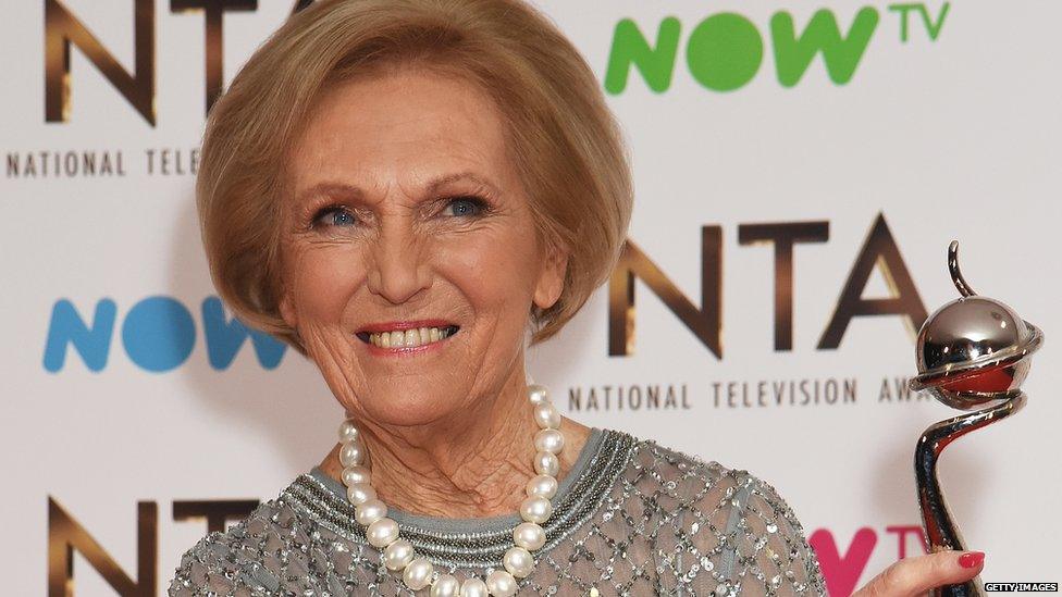 Mary Berry at NTAs