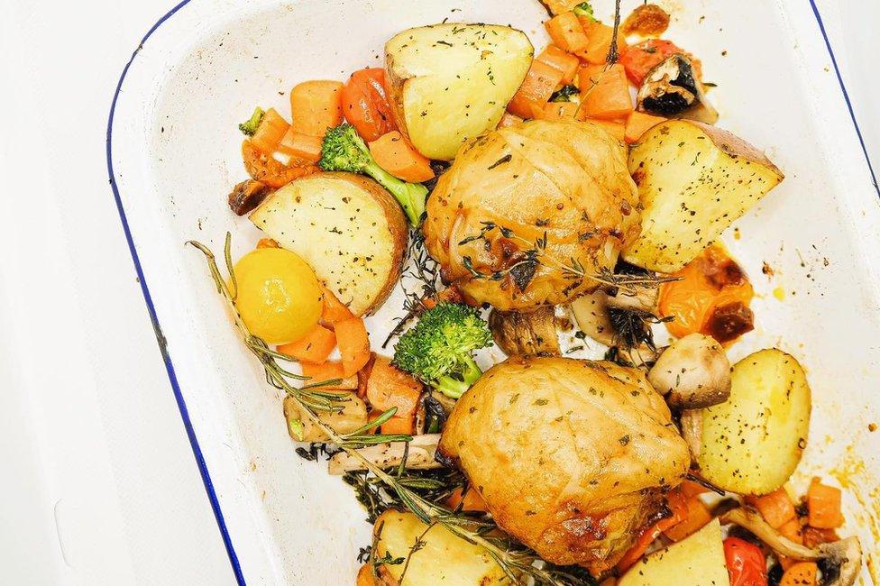 Vegan roast dinner