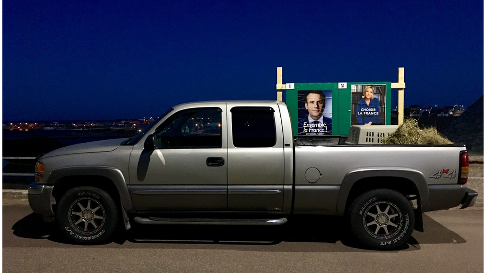 Election posters up in Saint-Pierre and Miquelon