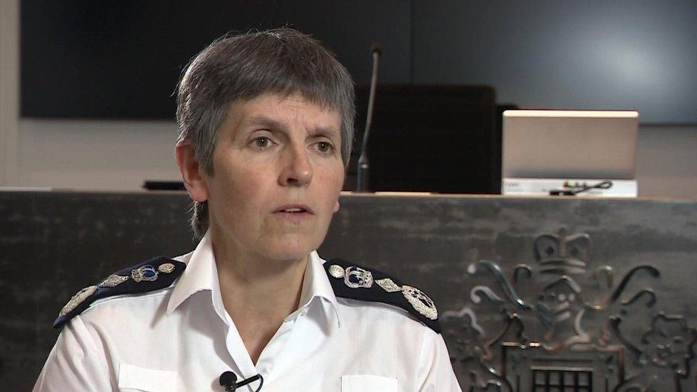 Metropolitan Police commissioner Cressida Dick