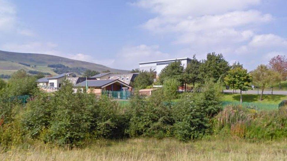 Ystruth Primary School in Blaina