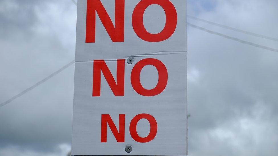 East Bergholt sign