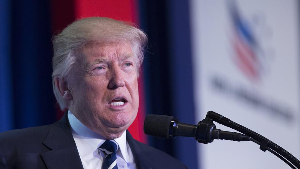 US President Donald J. Trump speaks at the Faith and Freedom Coalitionâ€™s Road to Majority Conference in Washington, DC, USA, 08 June 2017