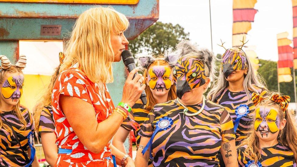 Sarah Cox at Camp Bestival